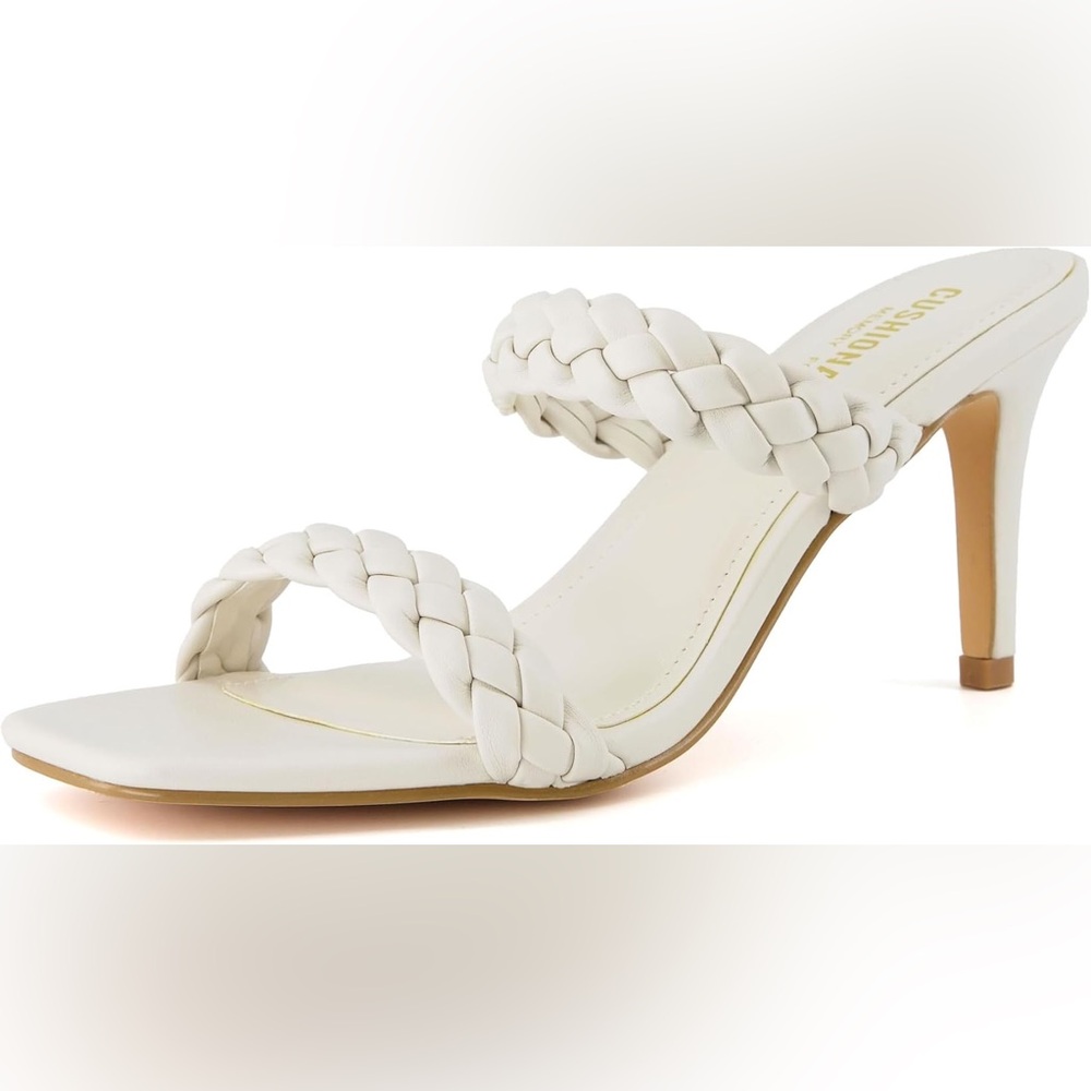 CUSHIONAIRE Women's Pippa braided dress sandals +Memory Foam